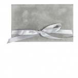 VELVET CARD - LIGHT GREY
